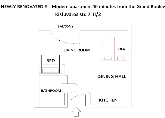 Newly Renovated!!! - Modern 10 Minutes From The Grand Boulevard Lägenhet